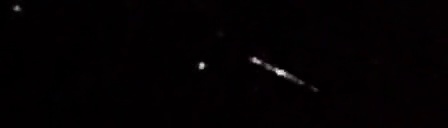 Unprocessed fireball image