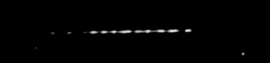 Processed fireball image