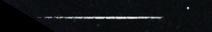 Unprocessed fireball image