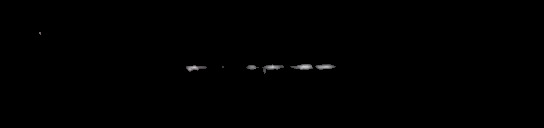 Processed fireball image