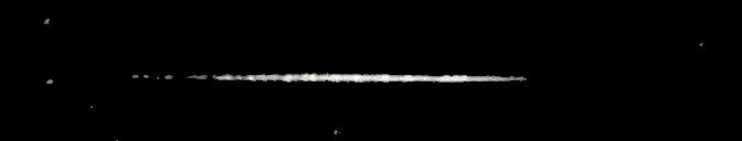 Processed fireball image