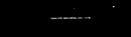 Processed fireball image