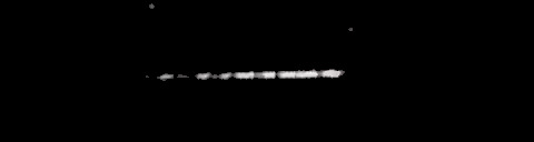 Processed fireball image