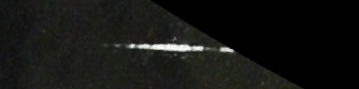 Unprocessed fireball image