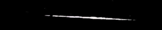 Processed fireball image