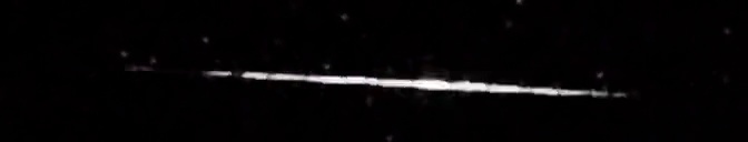 Unprocessed fireball image