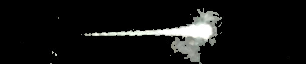 Processed fireball image