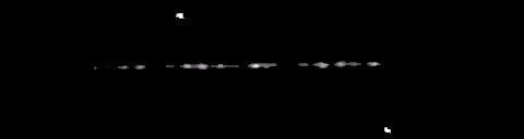 Processed fireball image