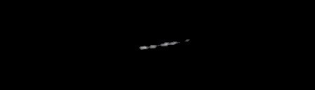 Processed fireball image