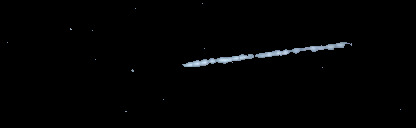 Processed fireball image