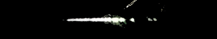 Processed fireball image