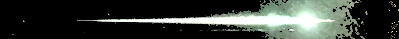 Processed fireball image