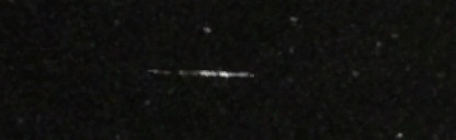 Unprocessed fireball image