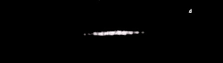 Processed fireball image