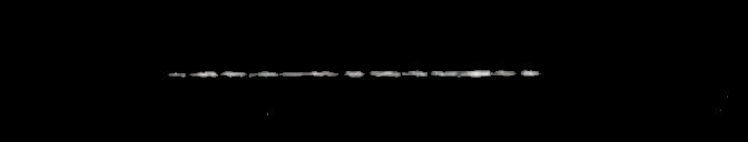 Processed fireball image