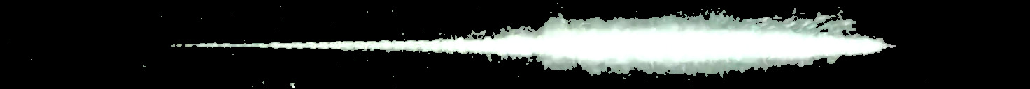 Processed fireball image