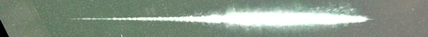 Unprocessed fireball image