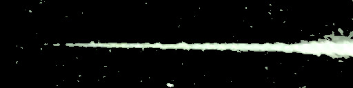 Processed fireball image