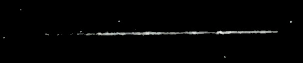 Processed fireball image