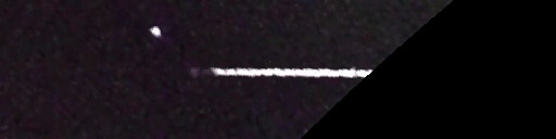 Unprocessed fireball image