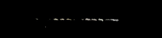 Processed fireball image