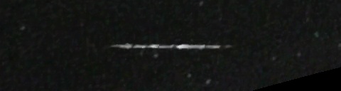 Unprocessed fireball image