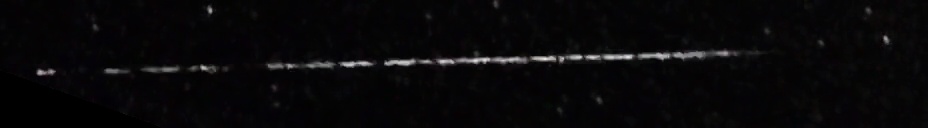 Unprocessed fireball image