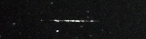 Unprocessed fireball image