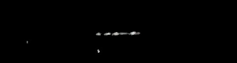 Processed fireball image