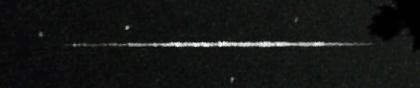 Unprocessed fireball image