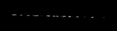 Processed fireball image