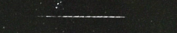 Unprocessed fireball image