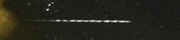 Unprocessed fireball image