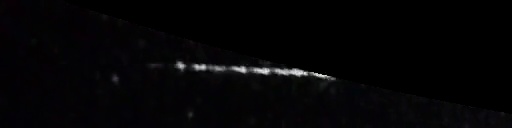 Unprocessed fireball image