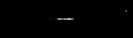 Processed fireball image