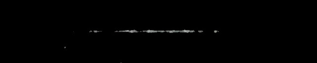 Processed fireball image