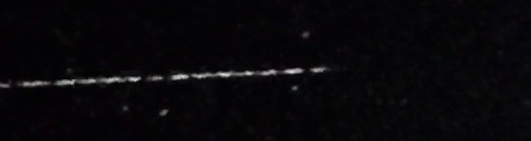 Unprocessed fireball image