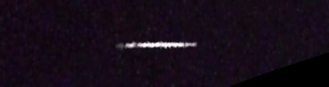 Unprocessed fireball image