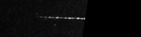 Unprocessed fireball image