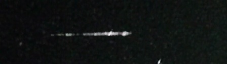 Unprocessed fireball image