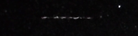 Unprocessed fireball image