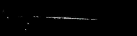 Processed fireball image