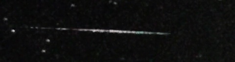 Unprocessed fireball image