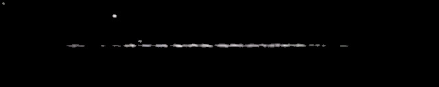 Processed fireball image