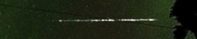 Unprocessed fireball image