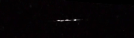 Unprocessed fireball image