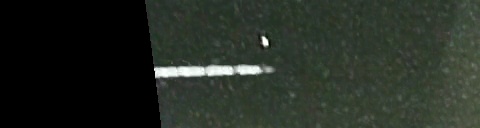 Unprocessed fireball image