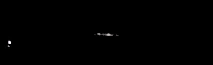 Processed fireball image