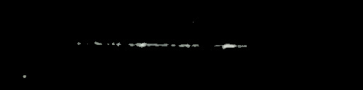 Processed fireball image