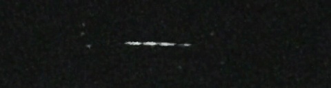 Unprocessed fireball image